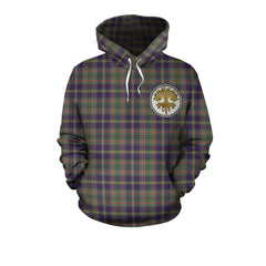 Taylor Weathered Tartan Hoodie - Tree Of Life