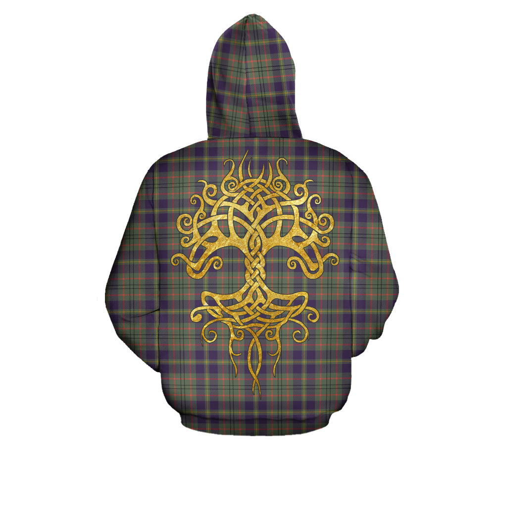 Taylor Weathered Tartan Hoodie - Tree Of Life