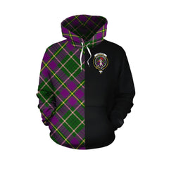 Taylor Tartan Hoodie Half of Me - Cross Style