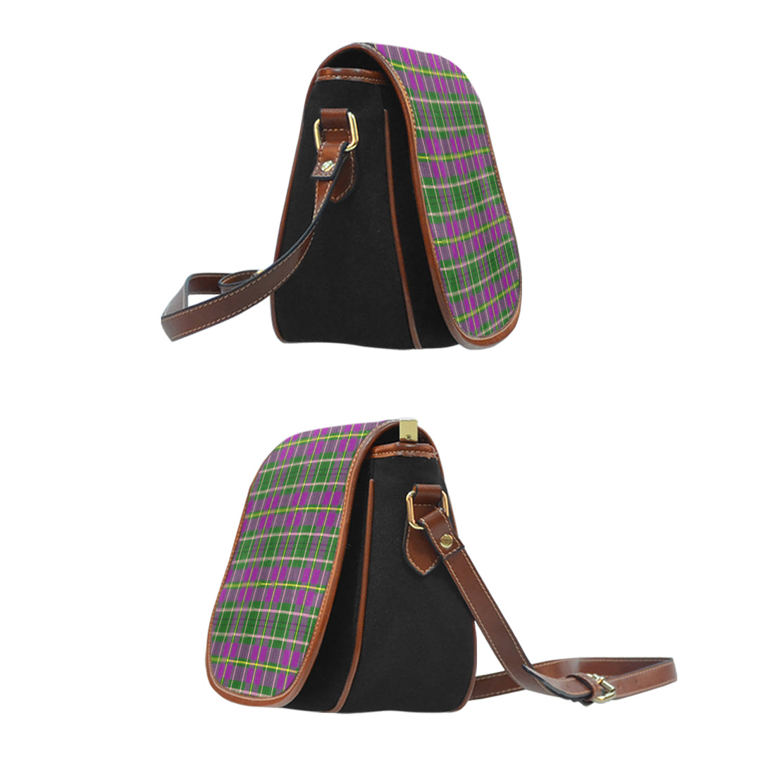 Taylor Tartan Saddle Handbags