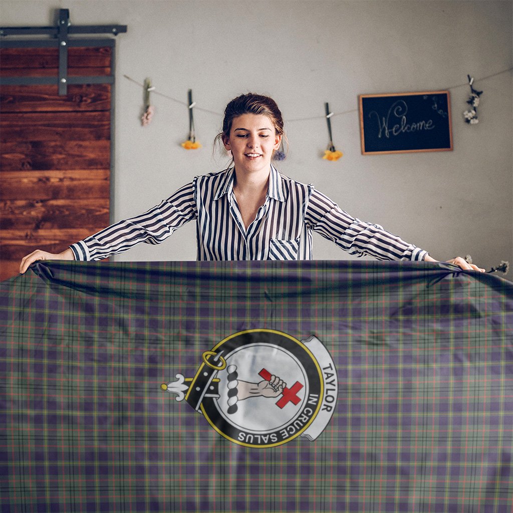 Taylor (Tailyour) Tartan Crest Tablecloth