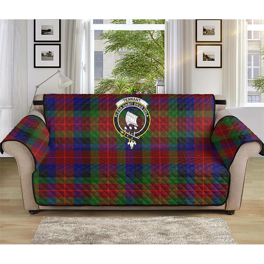 Tennant Tartan Crest Sofa Protector