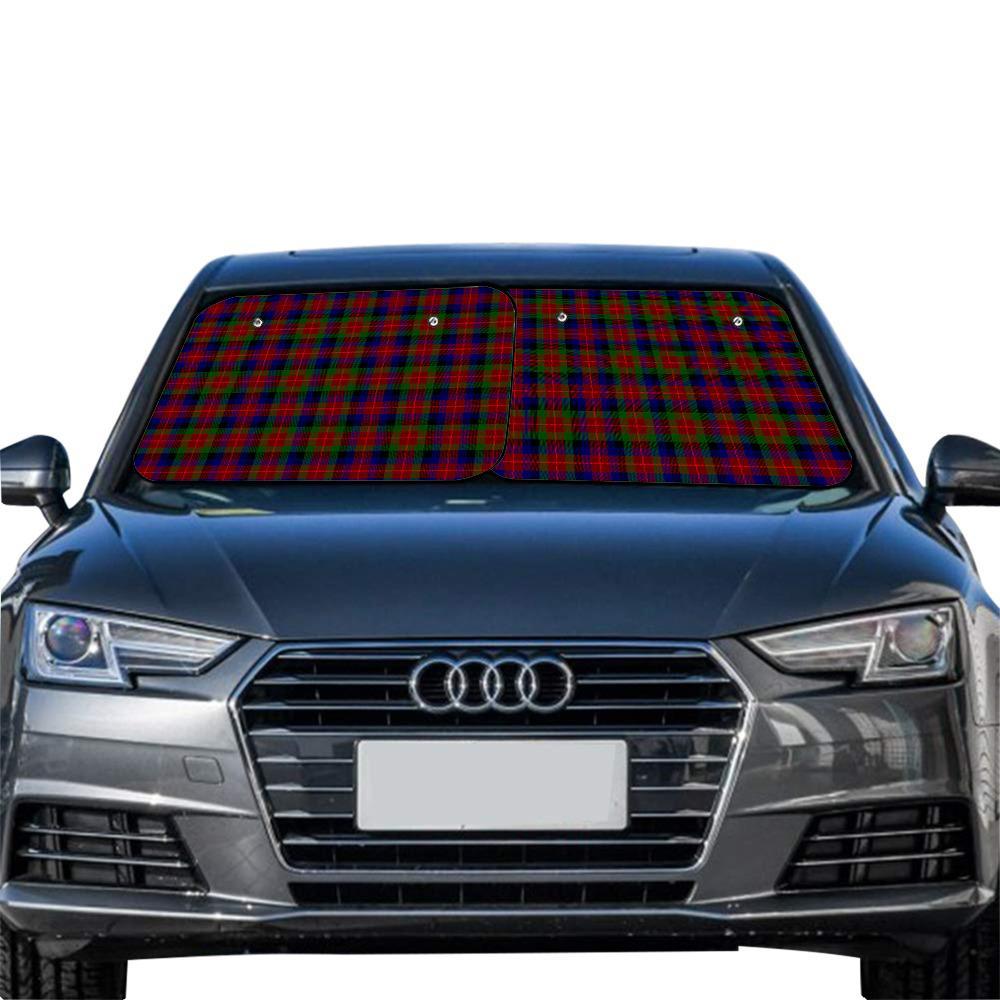 Tennant Tartan Car Sun Shade - 2 Pieces