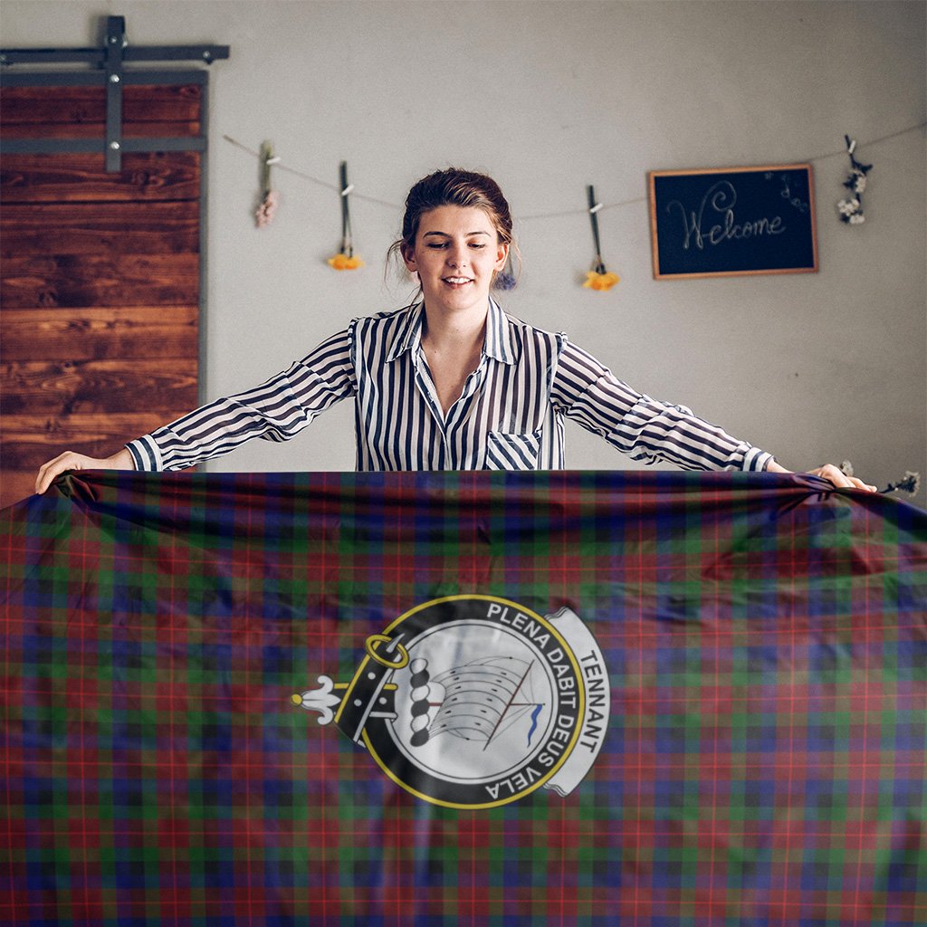 Tennant Tartan Crest Tablecloth