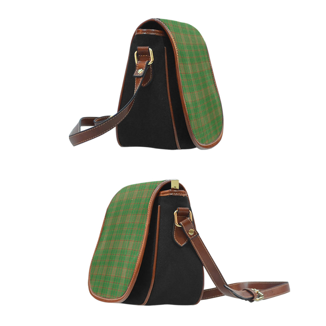 Terry Tartan Saddle Handbags