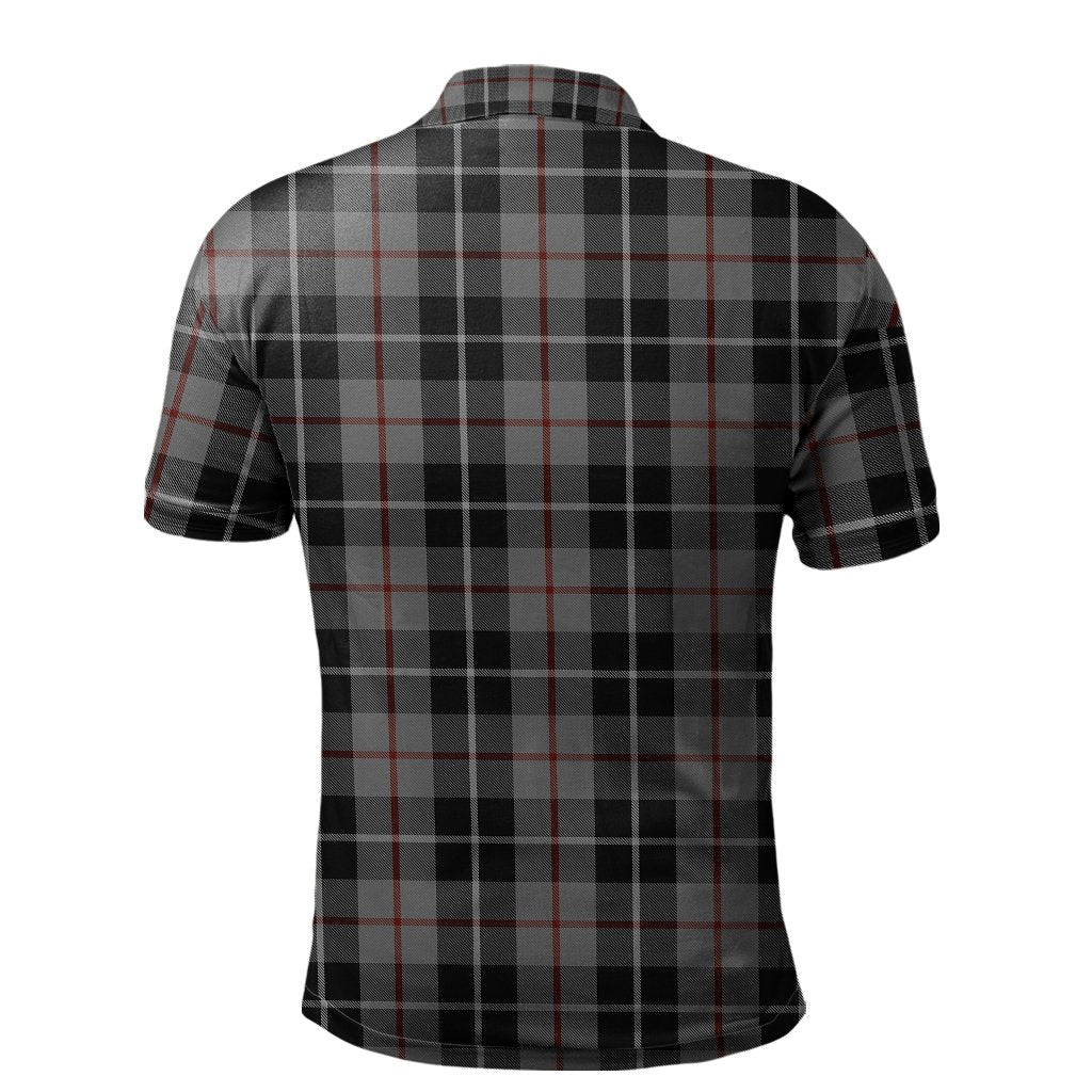 Thompson Grey Tartan Polo Shirt