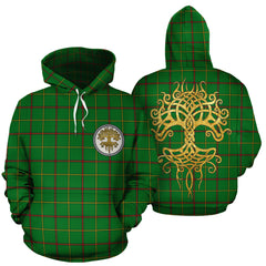 Tribe of Mar Tartan Hoodie - Tree Of Life