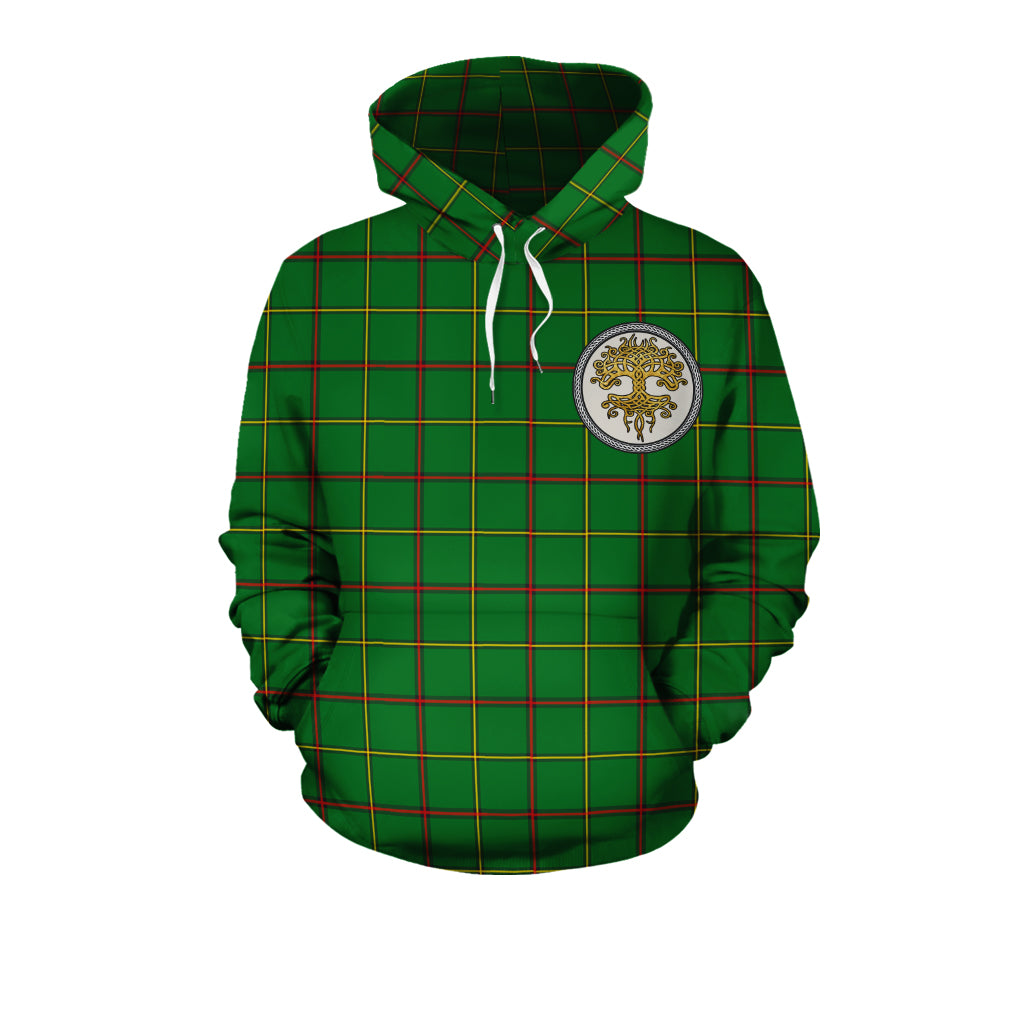 Tribe of Mar Tartan Hoodie - Tree Of Life