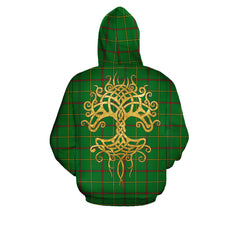 Tribe of Mar Tartan Hoodie - Tree Of Life