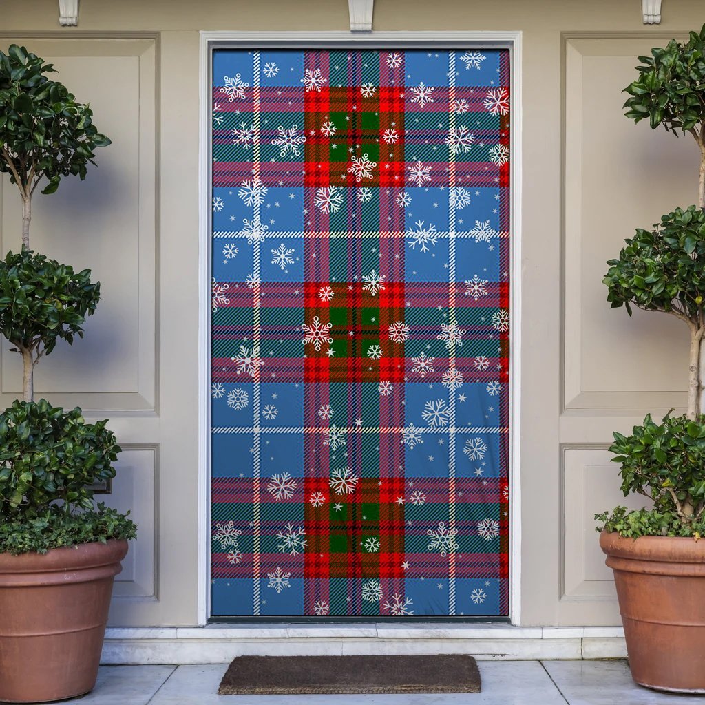 Trotter Christmas Tartan Door Socks