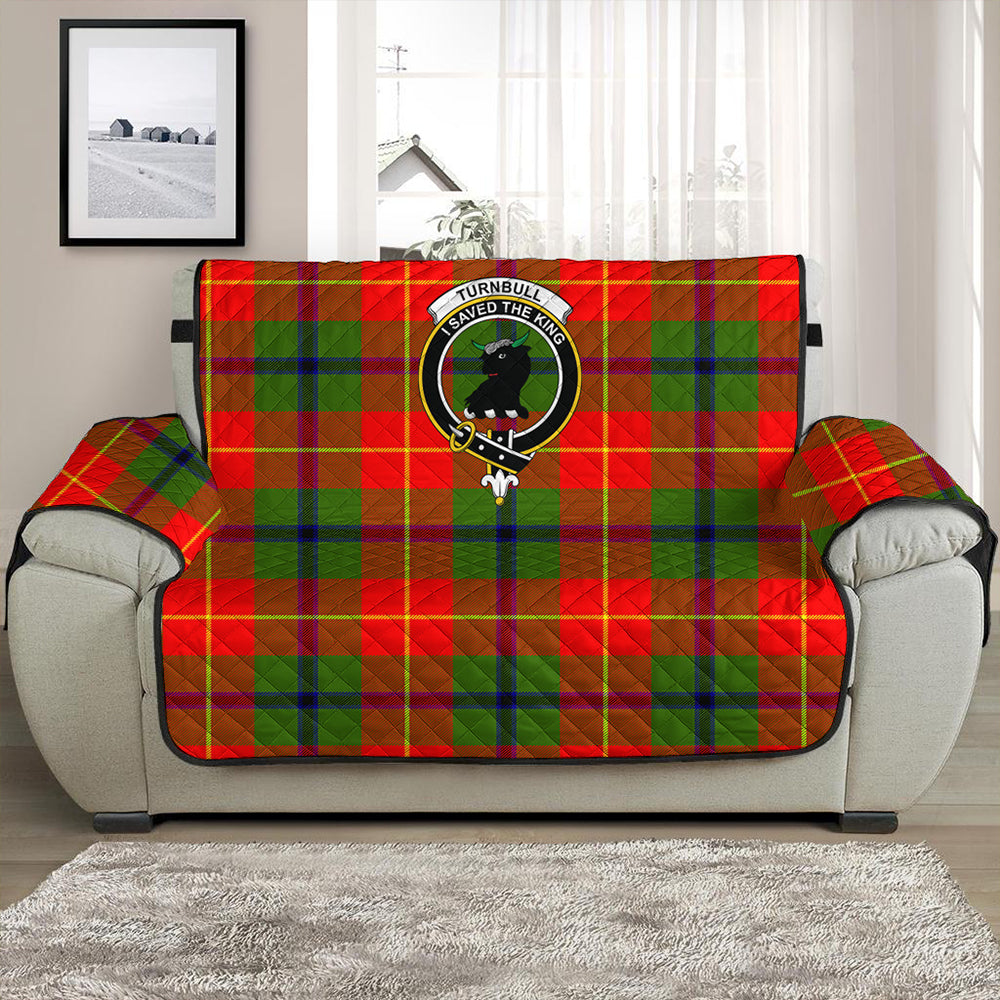 Turnbull Dress Tartan Crest Sofa Protector