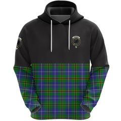 Turnbull Hunting Clan Half Of Tartan Hoodie
