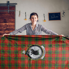 Turnbull Tartan Crest Tablecloth