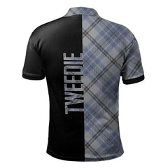 Tweedie Tartan Polo Shirt Half of Me - Cross Style