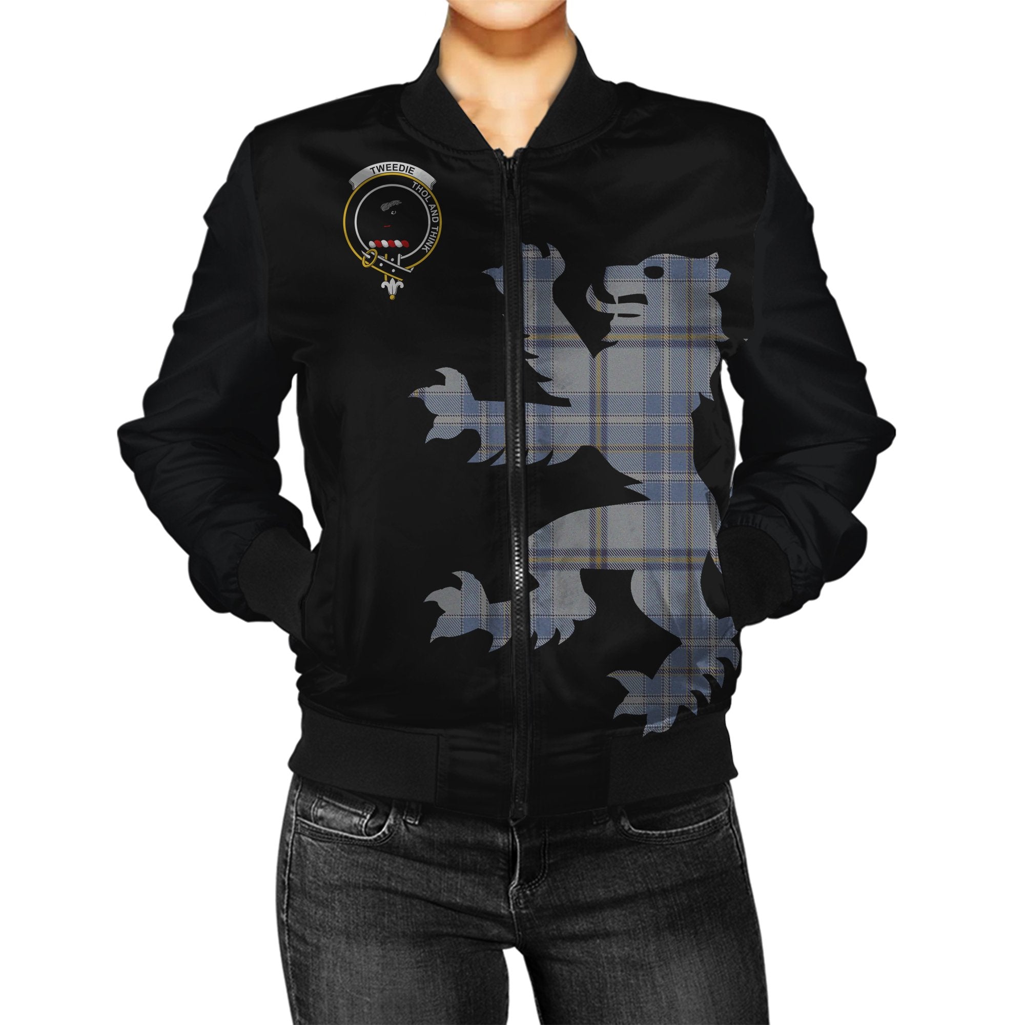 Tweedie Tartan Bomber Jacket Lion & Thistle