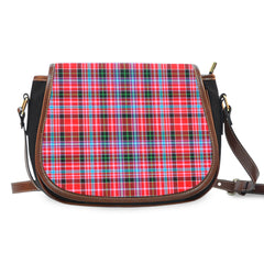 Udny Tartan Saddle Handbags