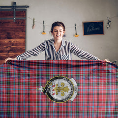 Undy Tartan Crest Tablecloth