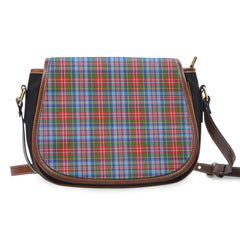 Unnamed Tartan Saddle Handbags