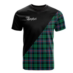 Urquhart Broad Red Ancient Tartan - Military T-Shirt