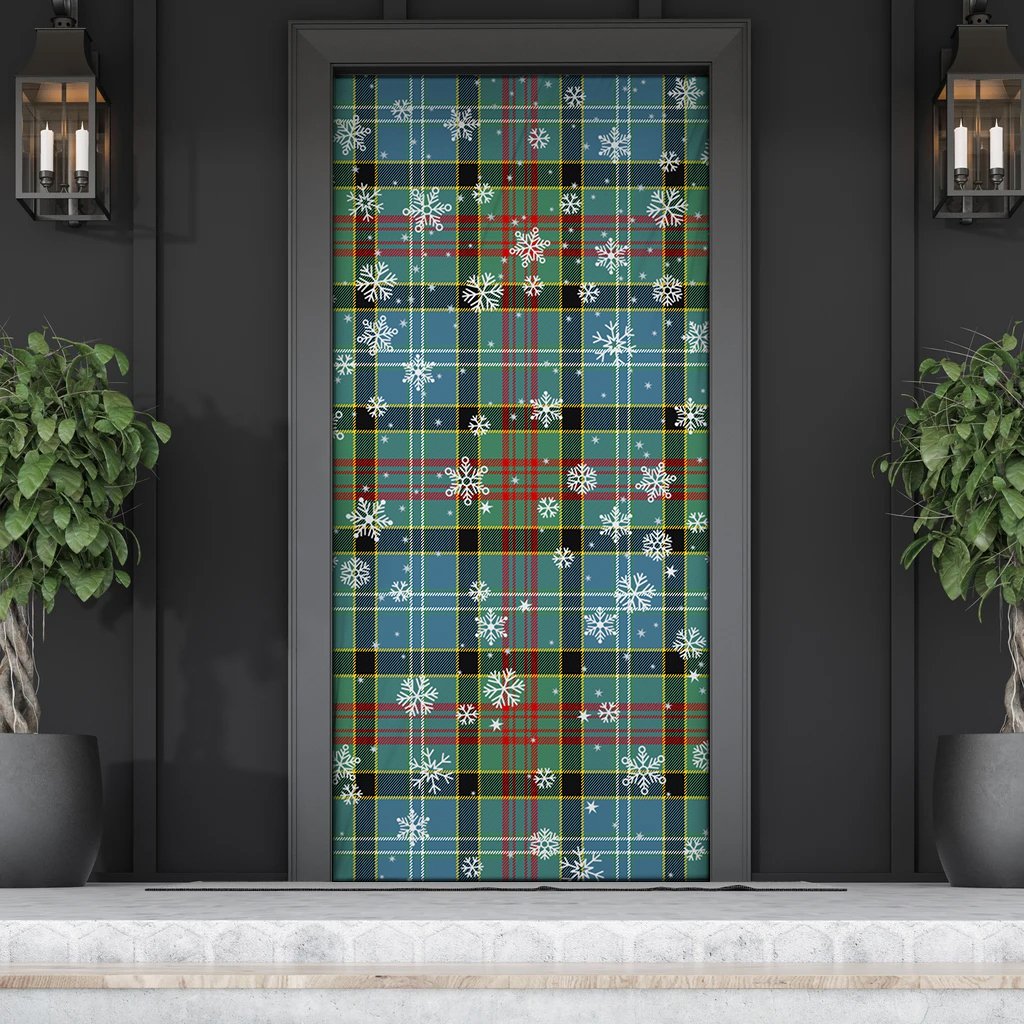 Walkinshaw Christmas Tartan Door Socks