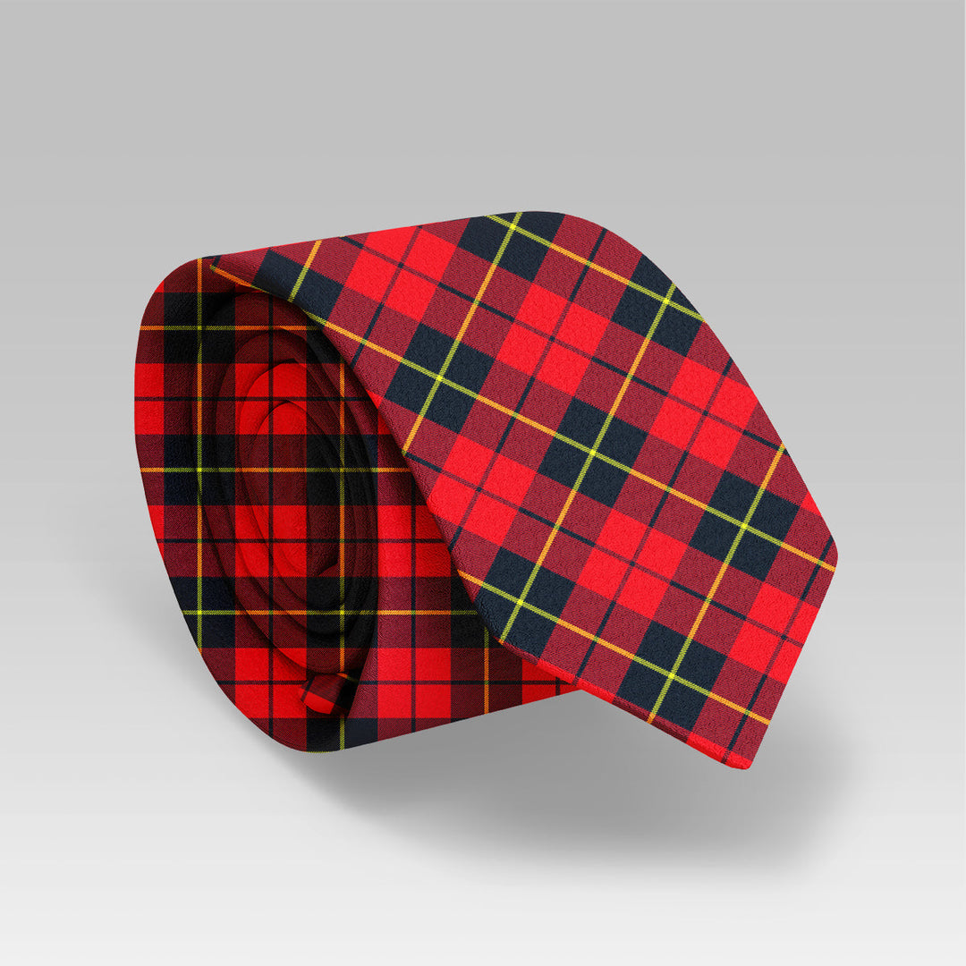 Wallace Hunting Red Tartan Classic Tie