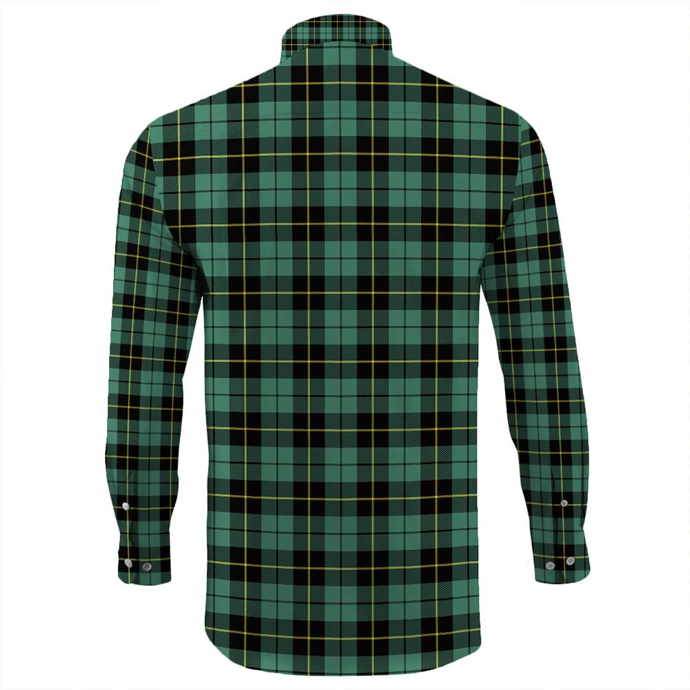 Wallace Hunting Ancient Tartan Long Sleeve Button Shirt