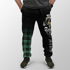 Wallace Hunting Ancient Tartan Crest Jogger Sweatpants - Alba Celtic Style