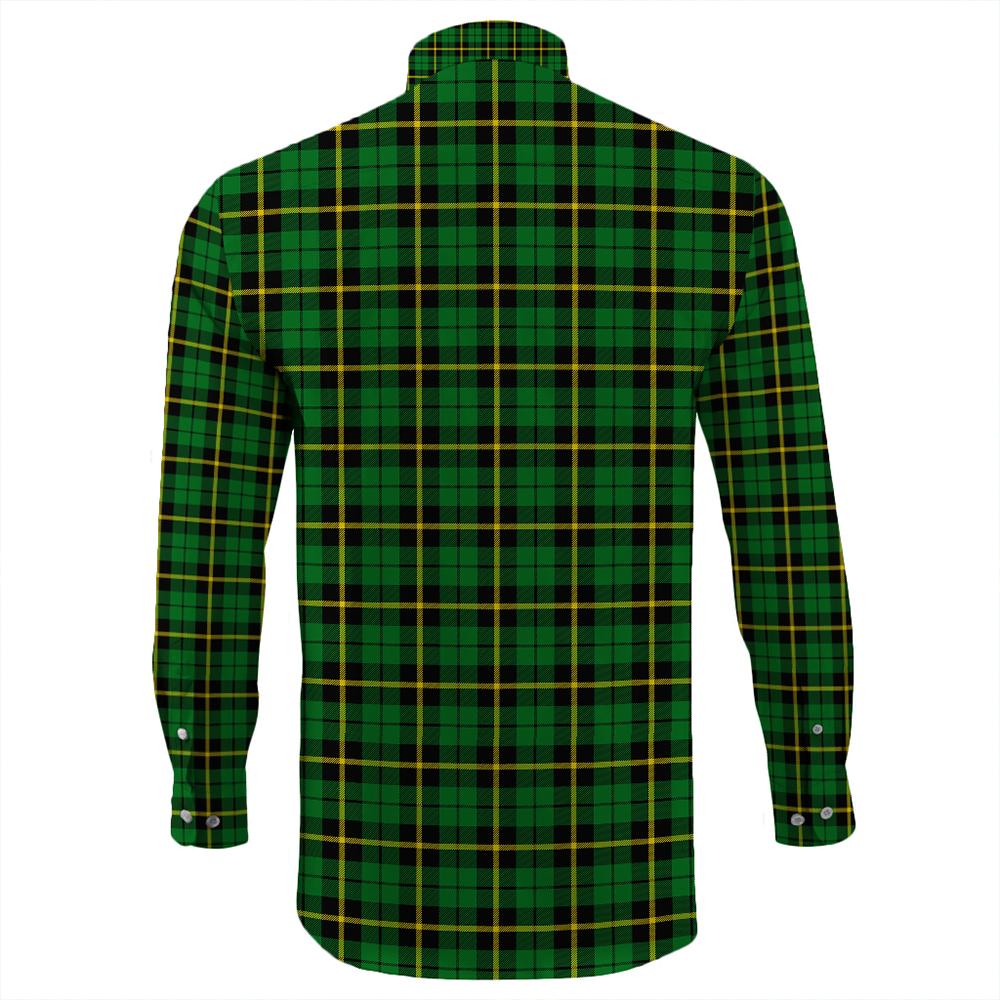 Wallace Hunting - Green Tartan Long Sleeve Button Shirt