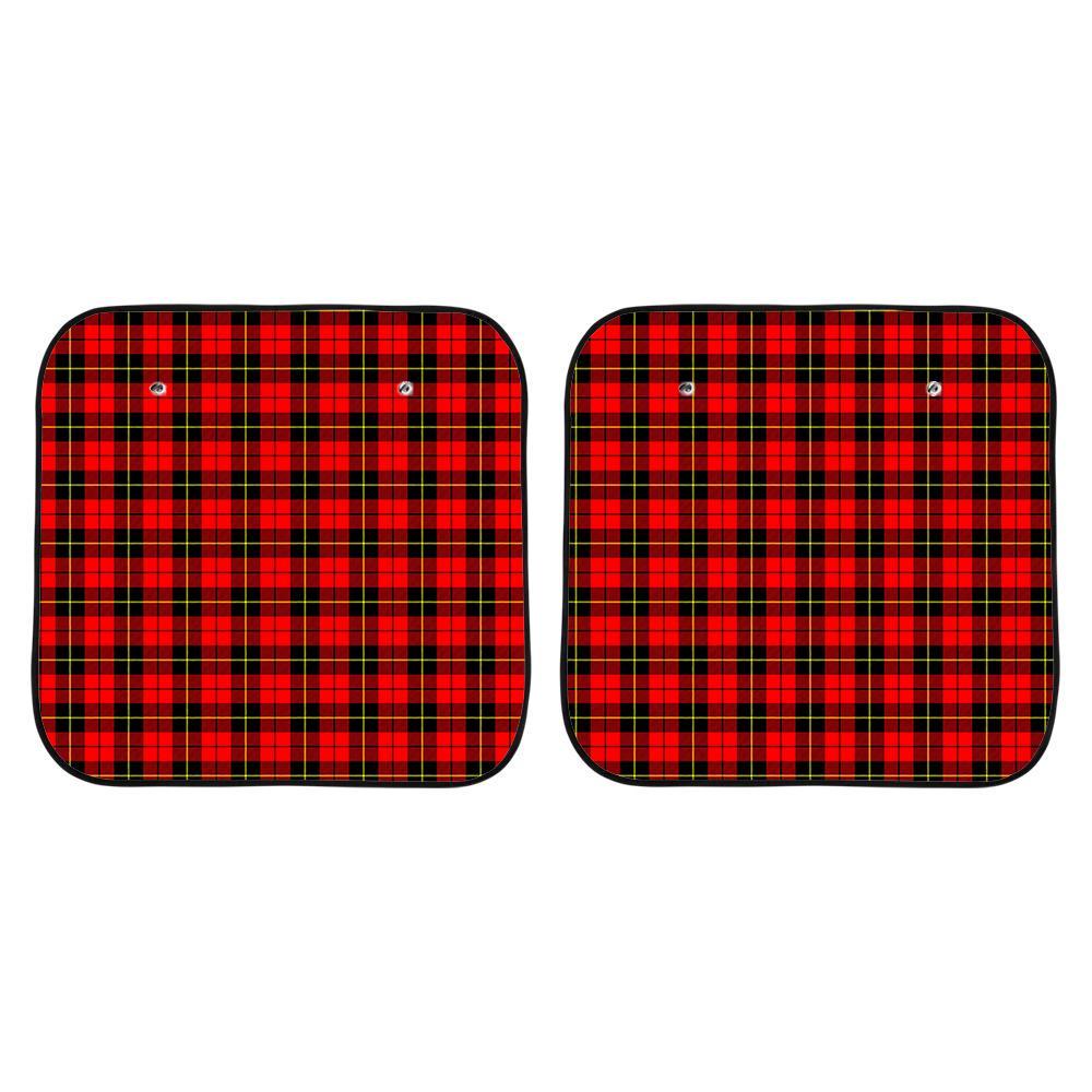 Wallace Hunting Red Tartan Car Sun Shade - 2 Pieces
