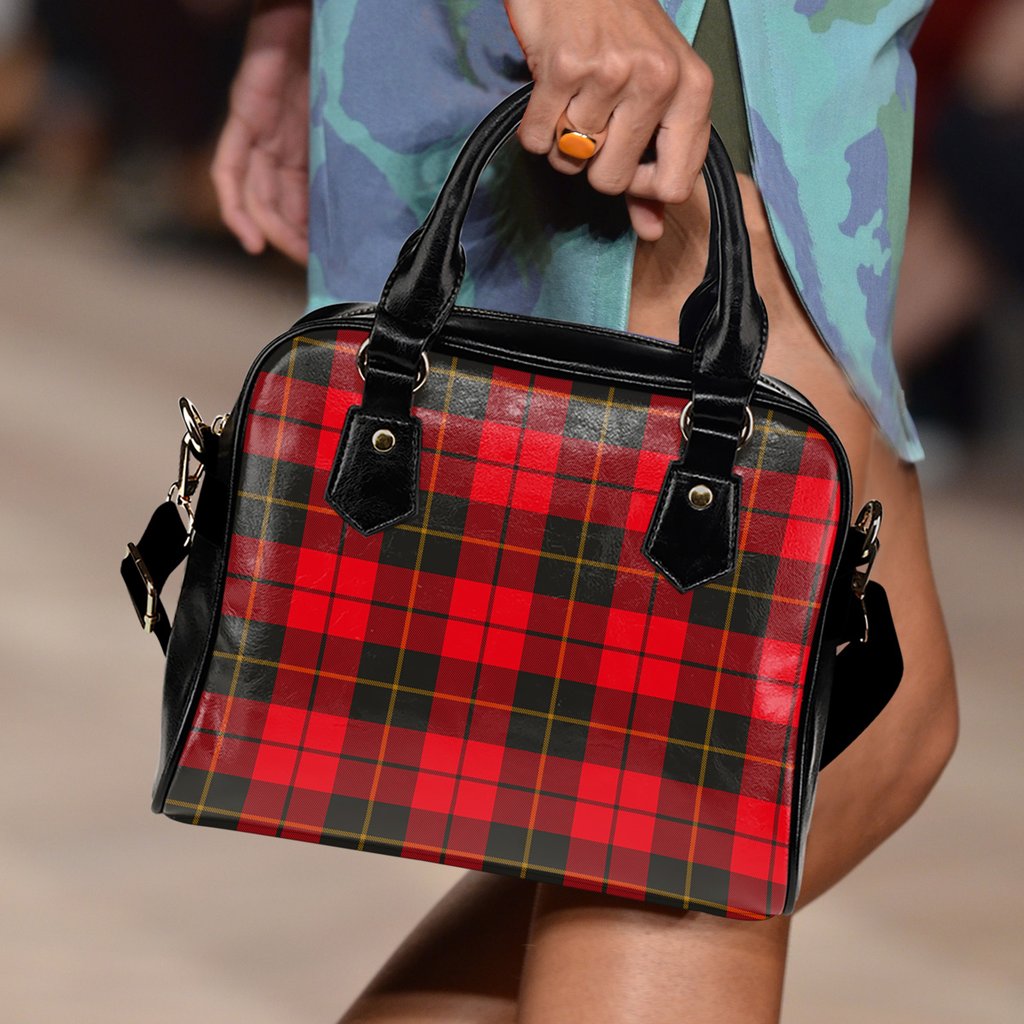 Wallace Weathered Tartan Shoulder Handbags