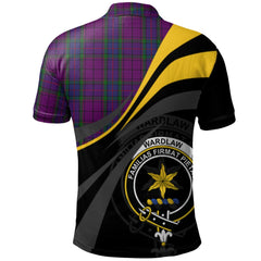 Wardlaw Tartan Polo Shirt - Royal Coat Of Arms Style