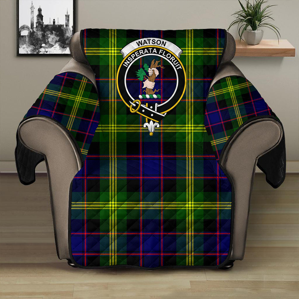 Watson Modern Tartan Crest Sofa Protector