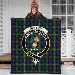 Watson Tartan Crest Quilt