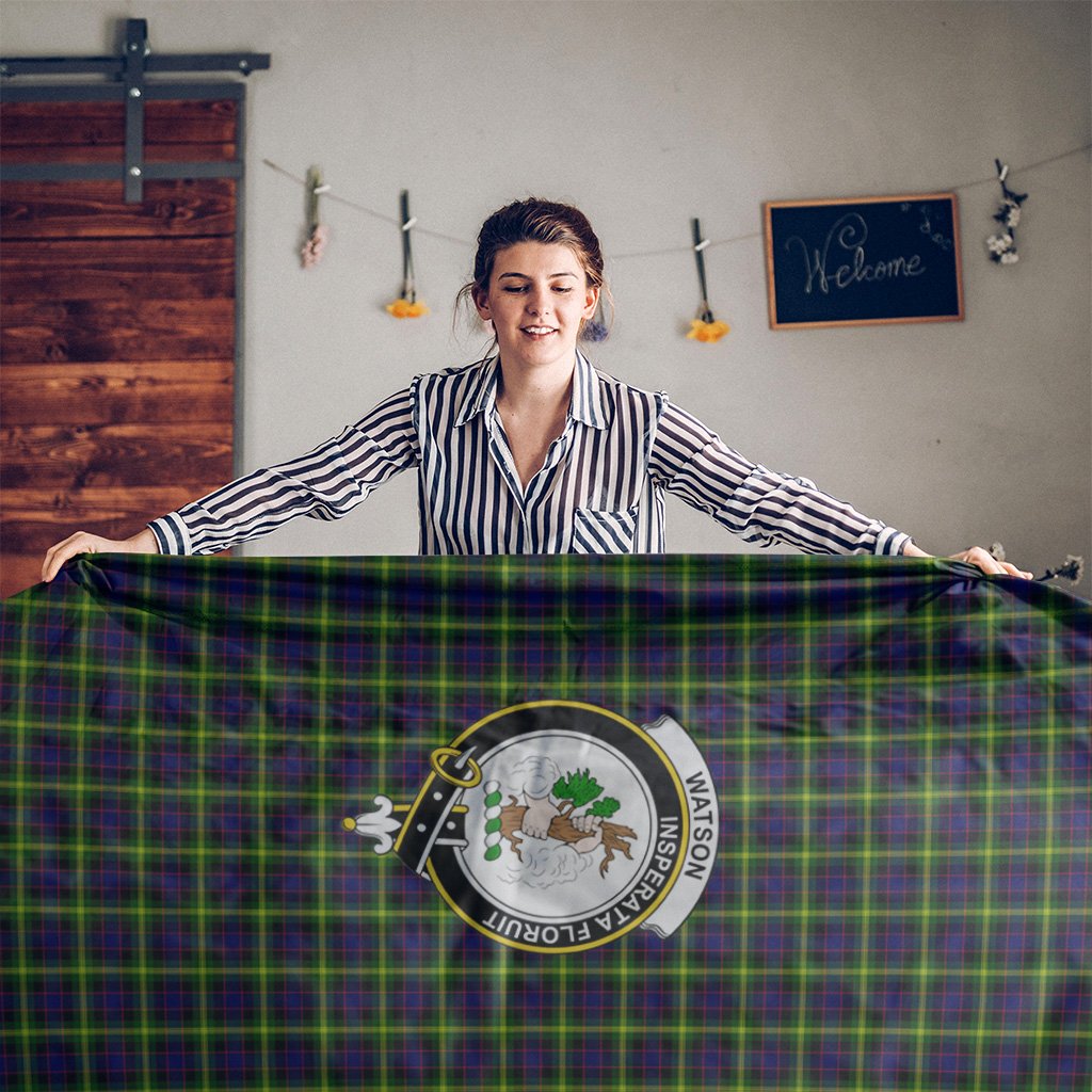 Watson Tartan Crest Tablecloth