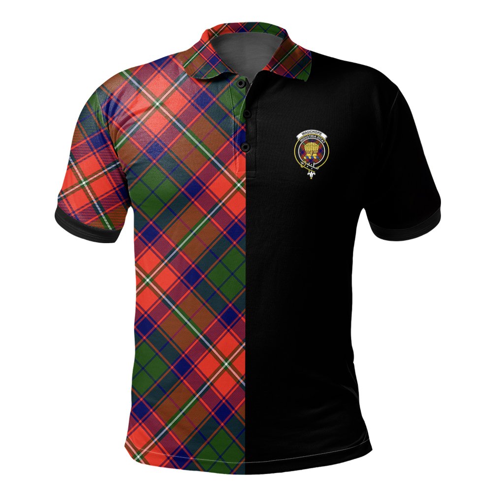 Wauchope Tartan Polo Shirt Half of Me - Cross Style