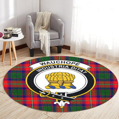 Wauchope Tartan Crest Round Rug