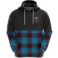 Wedderburn Clan Half Of Tartan Hoodie