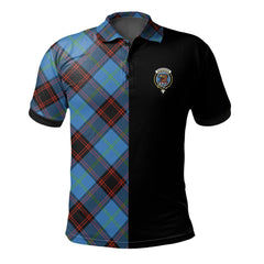 Wedderburn Tartan Polo Shirt Half of Me - Cross Style