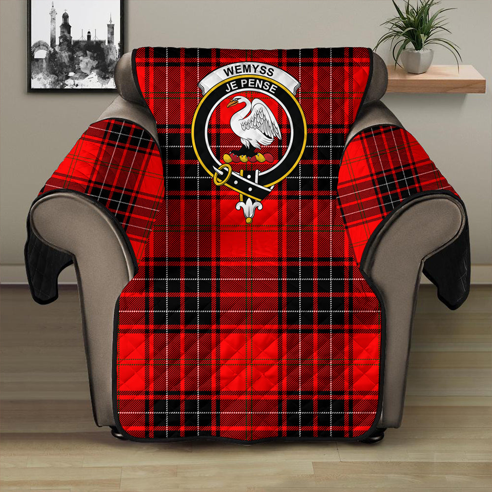 Wemyss Modern Tartan Crest Sofa Protector