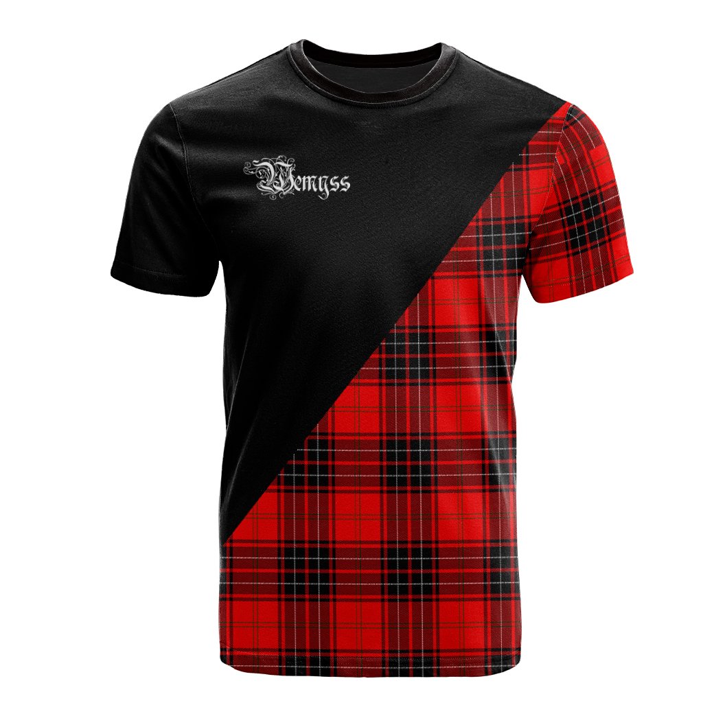 Wemyss Modern Tartan - Military T-Shirt