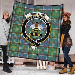 Whitelaw Tartan Crest Quilt