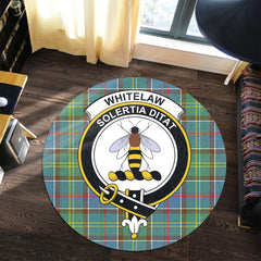 Whitelaw Tartan Crest Round Rug