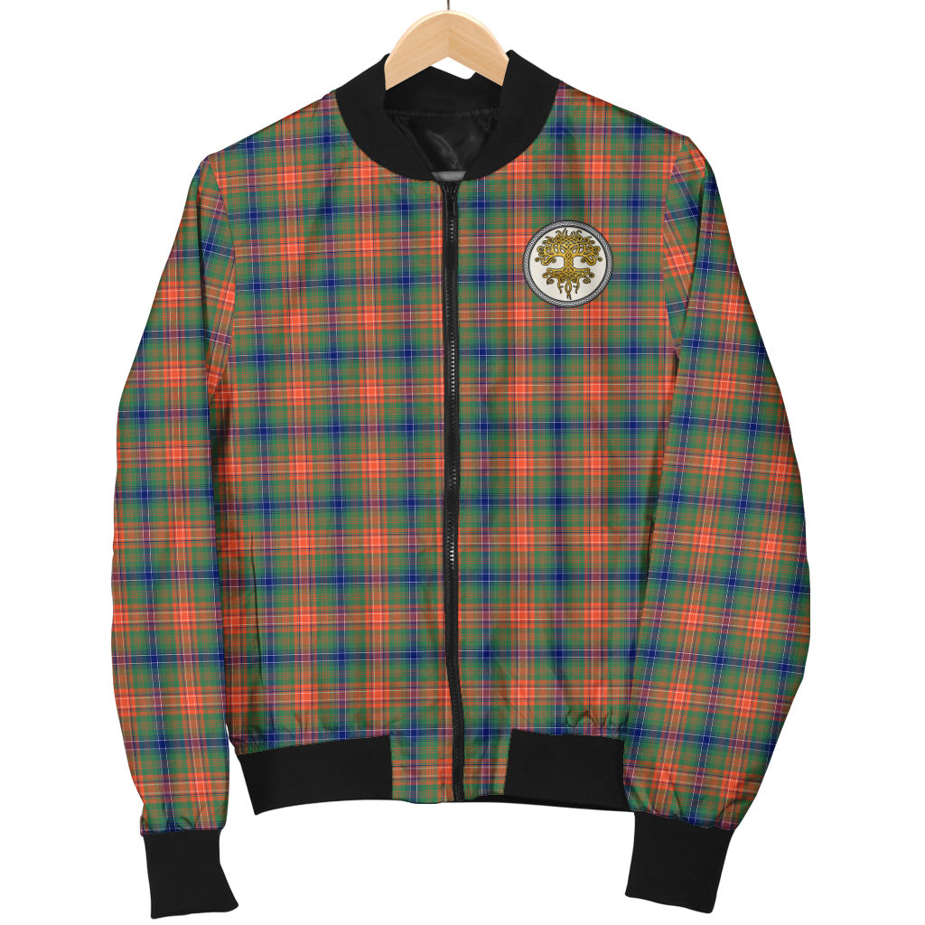 Wilson Ancient Tartan Bomber Jacket - Tree of Life Style