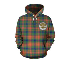 Wilson Ancient Tartan Hoodie - Tree Of Life