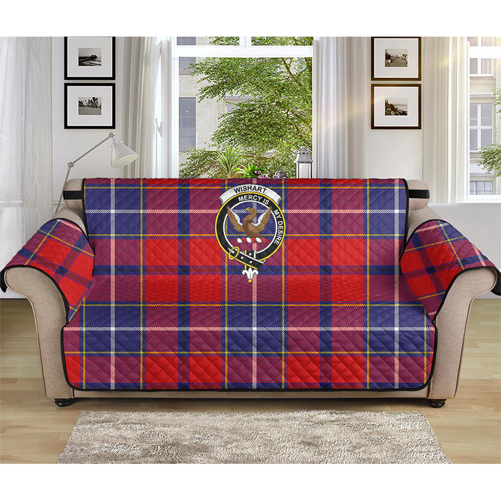 Wishart Dress Tartan Crest Sofa Protector