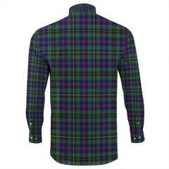 Wood Modern Tartan Long Sleeve Button Shirt