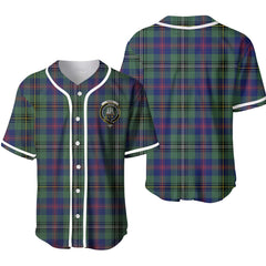 Wood Tartan Unisex Baseball Jersey