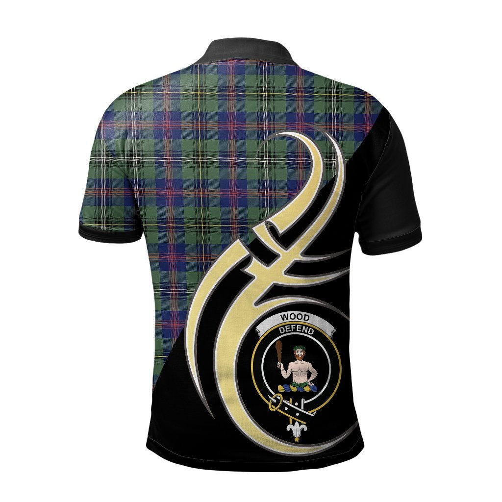 Wood Modern Tartan Polo Shirt - Believe In Me Style