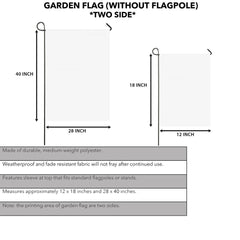 Bannerman Tartan Crest Garden Flag