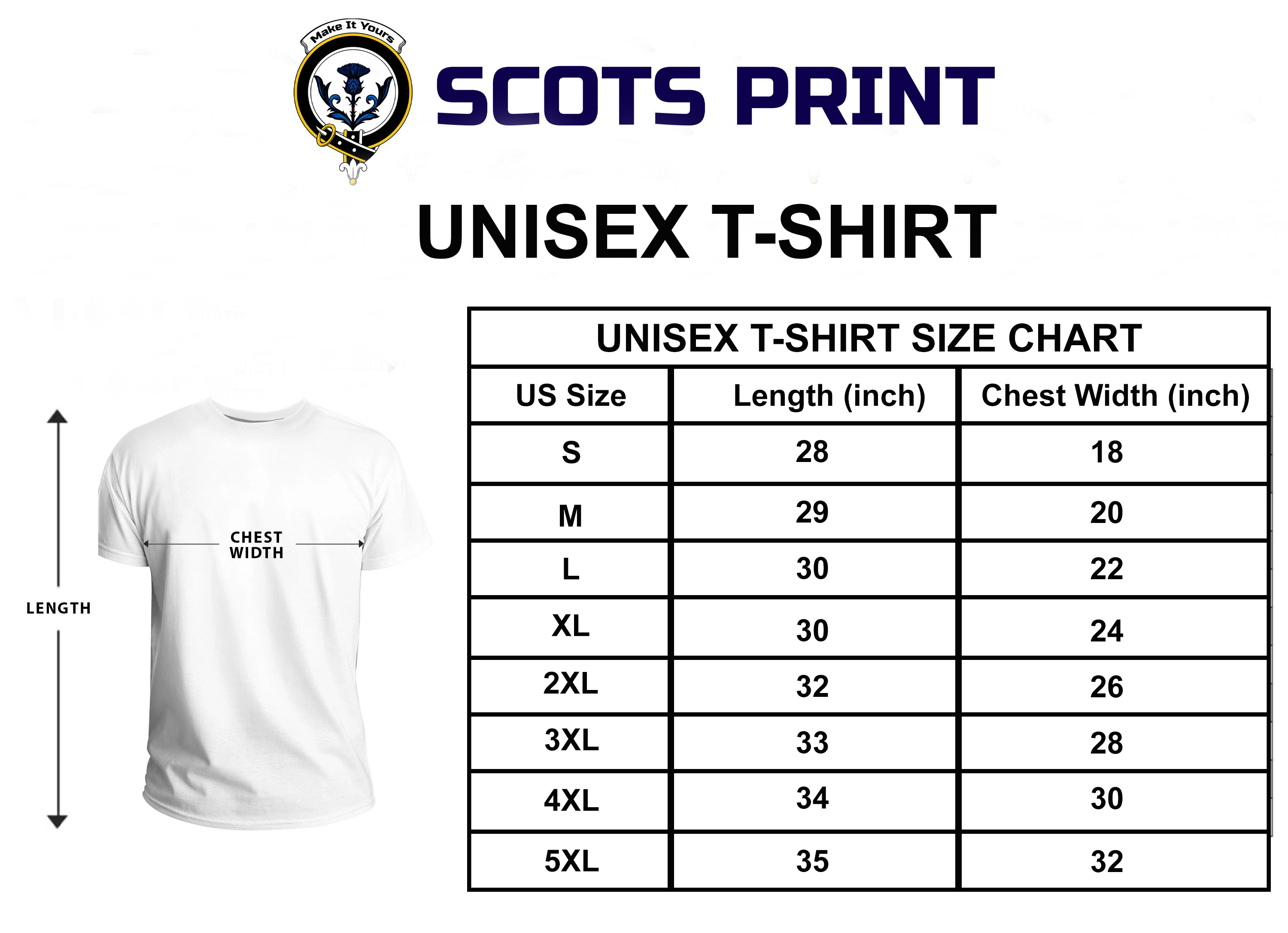 Fraser Tartan Crest T-shirt - I'm not yelling style